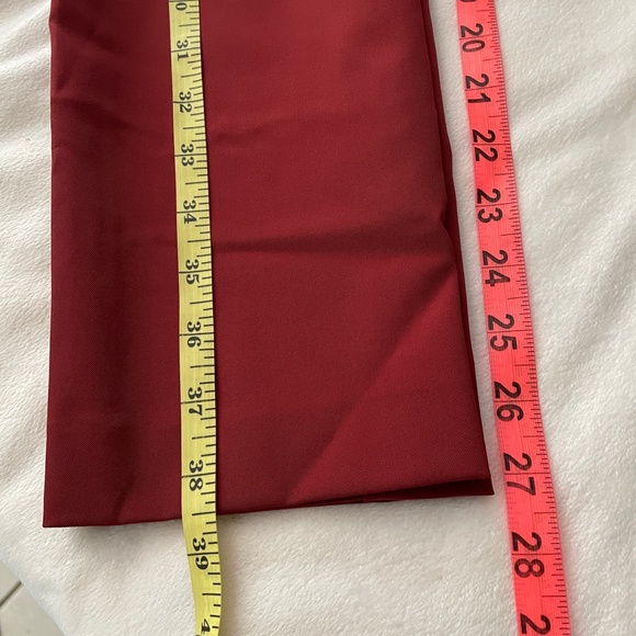 NWT Theory‎ 'Navalane- Becker' Skinny Ponte Pants in Black Cherry [SZ 4 ] - Picture 14 of 14